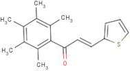 1-(2,3,4,5,6-pentamethylphenyl)-3-(2-thienyl)prop-2-en-1-one