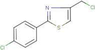 4-(chloromethyl)-2-(4-chlorophenyl)-1,3-thiazole