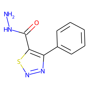 4-phenyl-1,2,3-thiadiazole-5-carbohydrazide