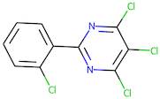 2-(2-Chlorophenyl)-4,5,6-trichloropyrimidine