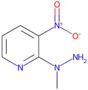 2-(1-Methylhydrazino)-3-nitropyridine