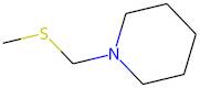 1-[(Methylthio)methyl]piperidine