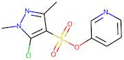 3-pyridyl 5-chloro-1,3-dimethyl-1H-pyrazole-4-sulphonate