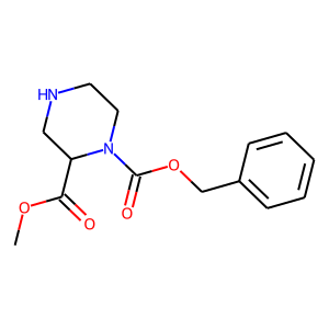 Methyl piperazine-2-carboxylate, N1-CBZ protected