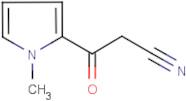 3-(1-Methyl-1H-pyrrol-2-yl)-3-oxopropanenitrile