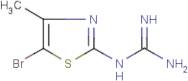 1-(5-Bromo-4-methyl-1,3-thiazol-2-yl)guanidine