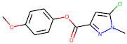 4-methoxyphenyl 5-chloro-1-methyl-1H-pyrazole-3-carboxylate