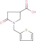 5-Oxo-1-(2-thienylmethyl)pyrrolidine-3-carboxylic acid