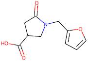 1-(Fur-2-ylmethyl)-5-oxopyrrolidine-3-carboxylic acid