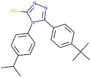 5-(4-tert-Butylphenyl)-4-(4-isopropylphenyl)-1,2,4-triazole-3-thiol