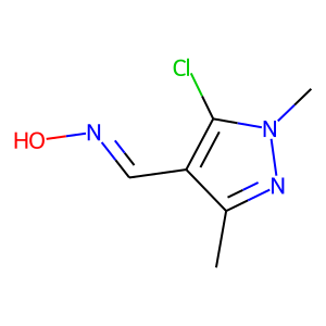 5-Chloro-1,3-dimethyl-1H-pyrazole-4-carboxaldehyde oxime