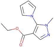 Ethyl 1-methyl-5-(1H-pyrrol-1-yl)-1H-pyrazole-4-carboxylate