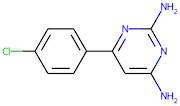 6-(4-chlorophenyl)pyrimidine-2,4-diamine