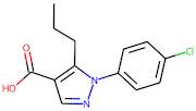 1-(4-Chlorophenyl)-5-propyl-1H-pyrazole-4-carboxylic acid