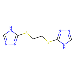 1,2-Bis(4H-1,2,4-triazol-3-ylthio)ethane