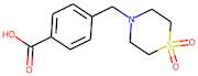 4-[(1,1-Dioxidothiomorpholin-4-yl)methyl]benzoic acid