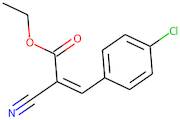 Ethyl 3-(4-chlorophenyl)-2-cyanoacrylate