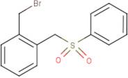 2-[(Phenylsulphonyl)methyl]benzyl bromide