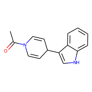 3-(1-Acetyl-1,4-dihydropyridin-4-yl)-1H-indole