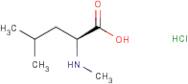 (2R)-4-methyl-2-(methylamino)pentanoic acid hydrochloride