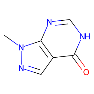 1,5-Dihydro-1-methyl-4H-pyrazolo[3,4-d]pyrimidin-4-one