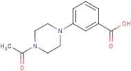 3-(4-Acetylpiperazin-1-yl)benzoic acid
