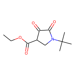 Ethyl 1-(tert-butyl)-4,5-dioxopyrrolidine-3-carboxylate