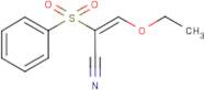 3-ethoxy-2-(phenylsulphonyl)acrylonitrile