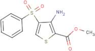 Methyl 3-amino-4-(phenylsulphonyl)thiophene-2-carboxylate