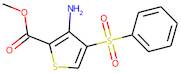 Methyl 3-amino-4-(phenylsulphonyl)thiophene-2-carboxylate