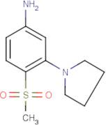 4-(Methylsulphonyl)-3-(pyrrolidin-1-yl)aniline