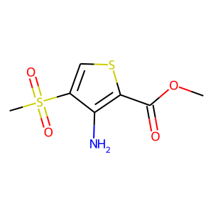 Methyl 3-amino-4-(methylsulphonyl)thiophene-2-carboxylate