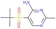 5-(tert-butylsulphonyl)-2-methylpyrimidin-4-amine