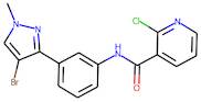 N3-[3-(4-bromo-1-methyl-1H-pyrazol-3-yl)phenyl]-2-chloronicotinamide