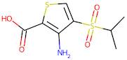 3-amino-4-(isopropylsulphonyl)thiophene-2-carboxylic acid