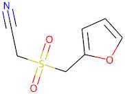 2-[(2-furylmethyl)sulphonyl]acetonitrile