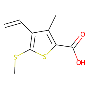 3-methyl-5-(methylthio)-4-vinylthiophene-2-carboxylic acid