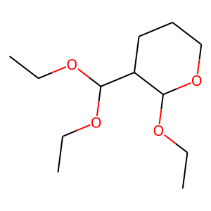 3-(Diethoxymethyl)-2-ethoxytetrahydro-2H-pyran