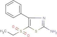 2-Amino-5-(ethylsulphonyl)-4-phenyl-1,3-thiazole