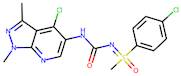 N-(4-chloro-1,3-dimethyl-1H-pyrazolo[3,4-b]pyridin-5-yl)-N'-[1-(4-chlorophenyl)-1-methyl-1-oxo-lam…