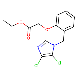 ethyl 2-{2-[(4,5-dichloro-1H-imidazol-1-yl)methyl]phenoxy}acetate