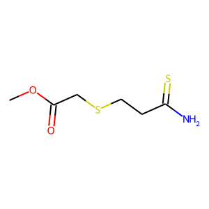 Methyl 2-[(3-amino-3-thioxopropyl)thio]acetate