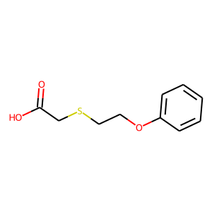 2-[(2-phenoxyethyl)thio]acetic acid