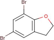 5,7-dibromo-2,3-dihydro-1-benzofuran