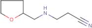 3-[(tetrahydrofuran-2-ylmethyl)amino]propanenitrile
