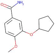 3-(cyclopentyloxy)-4-methoxybenzamide