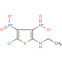 N2-ethyl-5-chloro-3,4-dinitrothiophen-2-amine