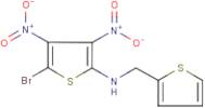 N2-(2-thienylmethyl)-5-bromo-3,4-dinitrothiophen-2-amine