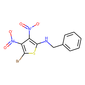 N2-benzyl-5-bromo-3,4-dinitrothiophen-2-amine