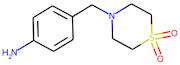 4-[(1,1-Dioxidothiomorpholin-4-yl)methyl]aniline